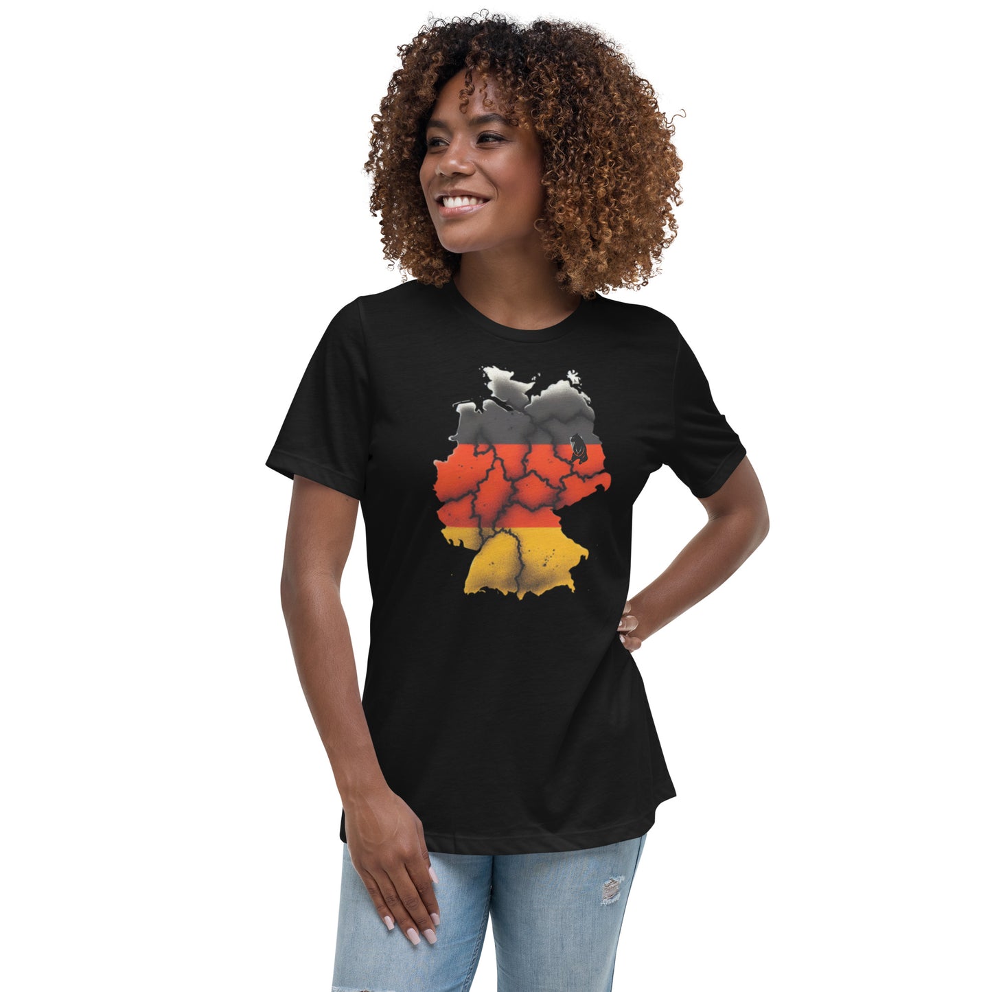 Lockeres Damen-T-Shirt