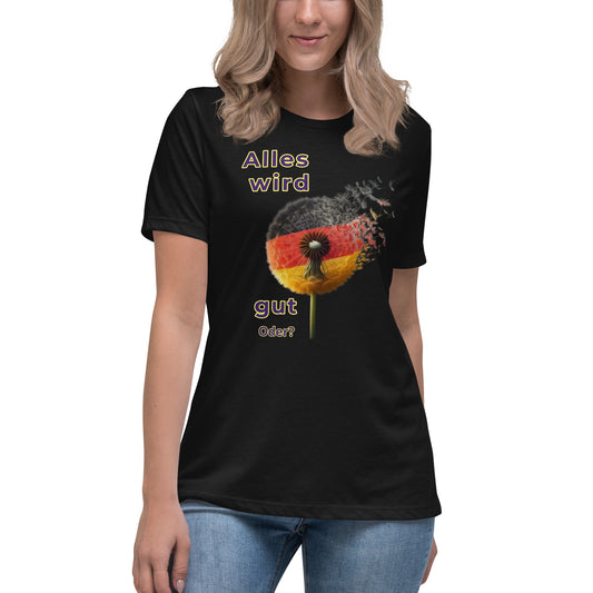 Lockeres Damen-T-Shirt mit Motiv BRD