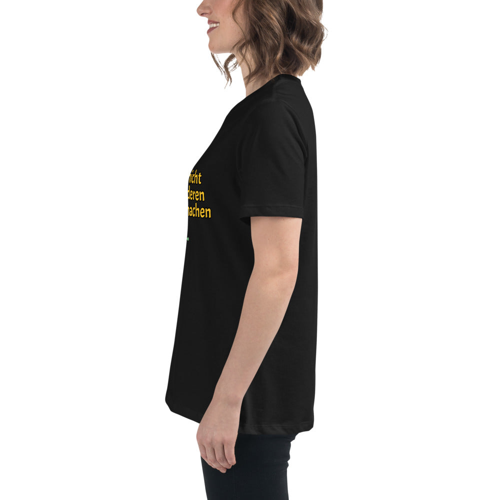 Women's Relaxed T-Shirt, Leben