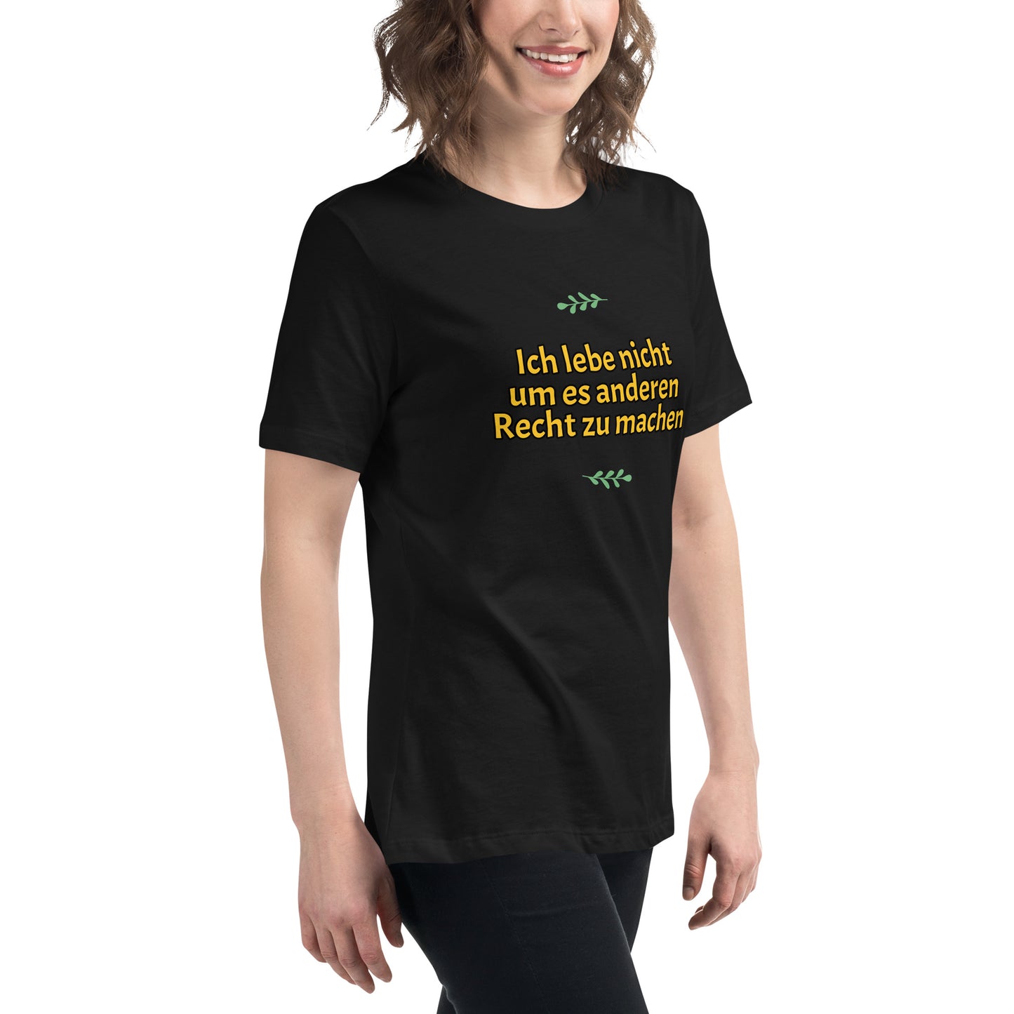 Women's Relaxed T-Shirt, Leben