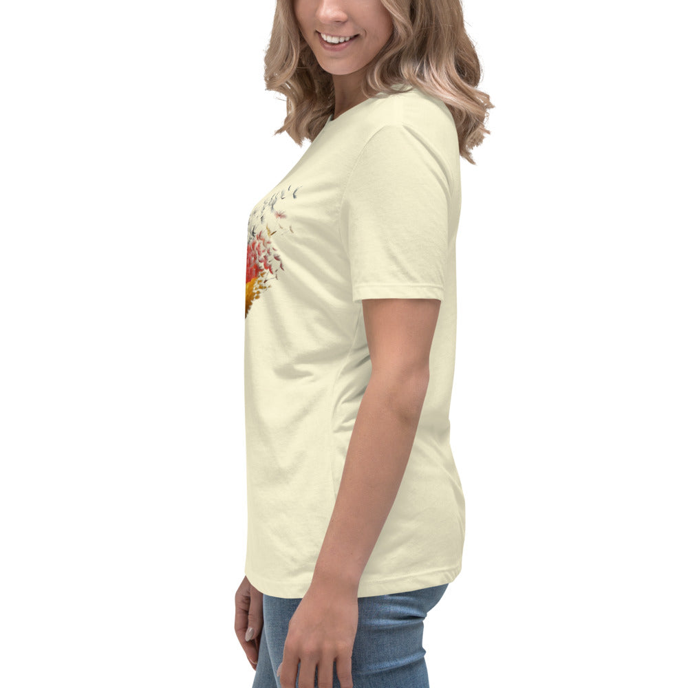 Lockeres Damen-T-Shirt mit Motiv BRD