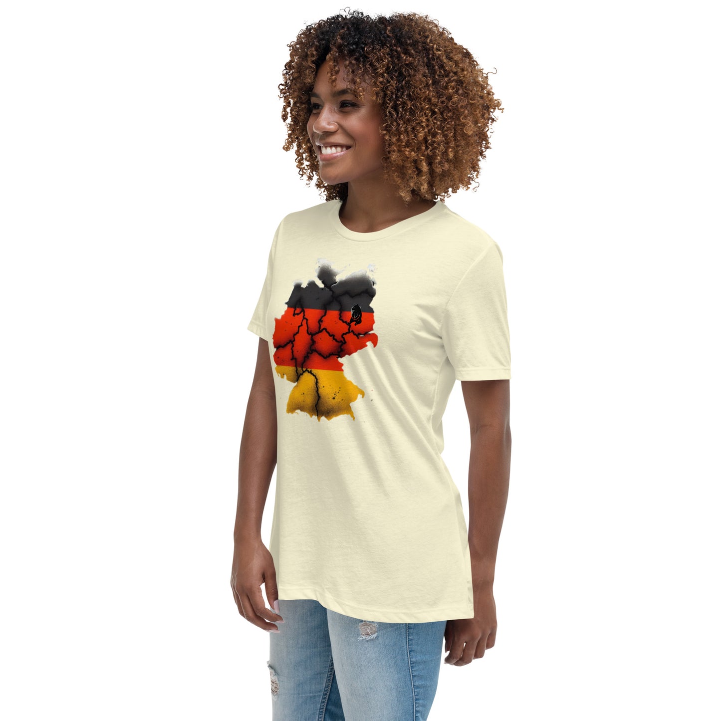 Lockeres Damen-T-Shirt