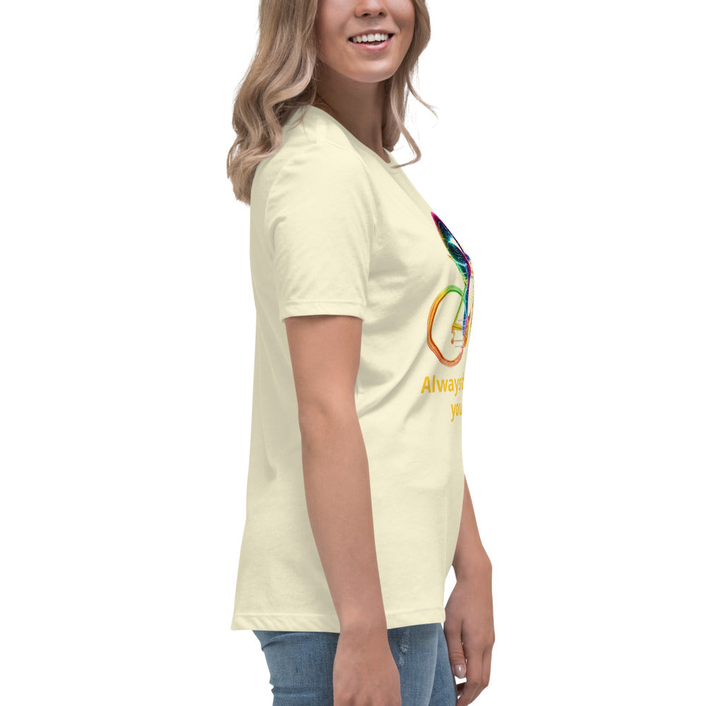 Lockeres Damen-T-Shirt