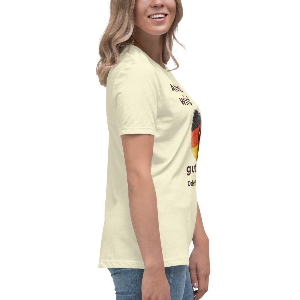Lockeres Damen-T-Shirt mit Motiv BRD