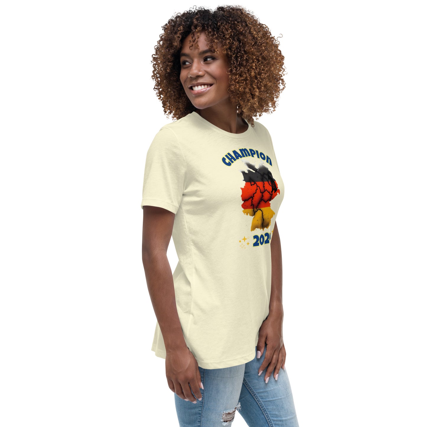 Lockeres Damen-T-Shirt