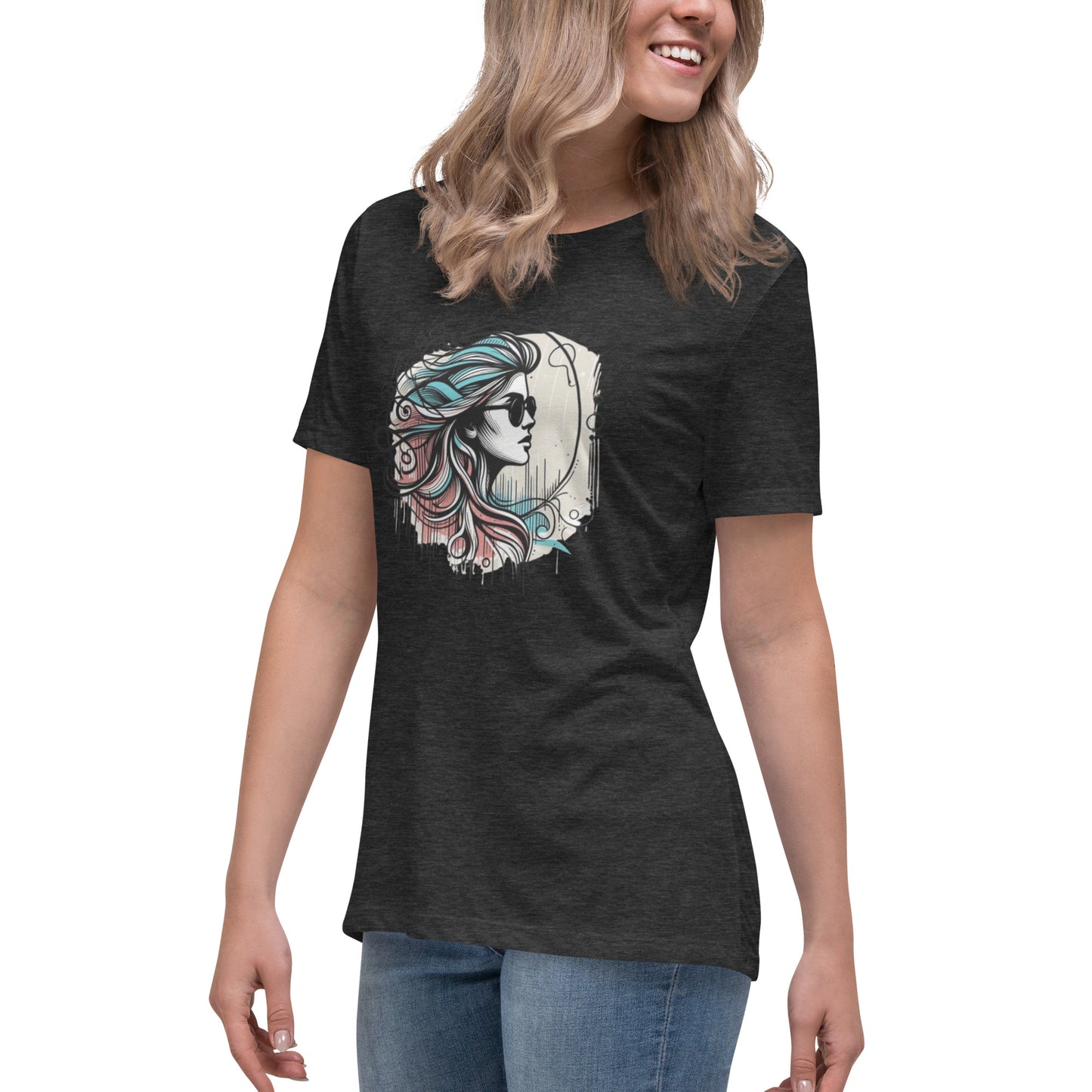 Women's Relaxed T-Shirt, Head