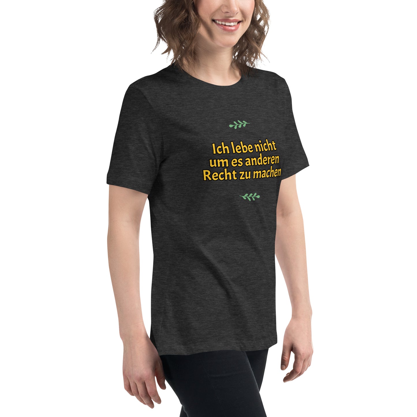Women's Relaxed T-Shirt, Leben