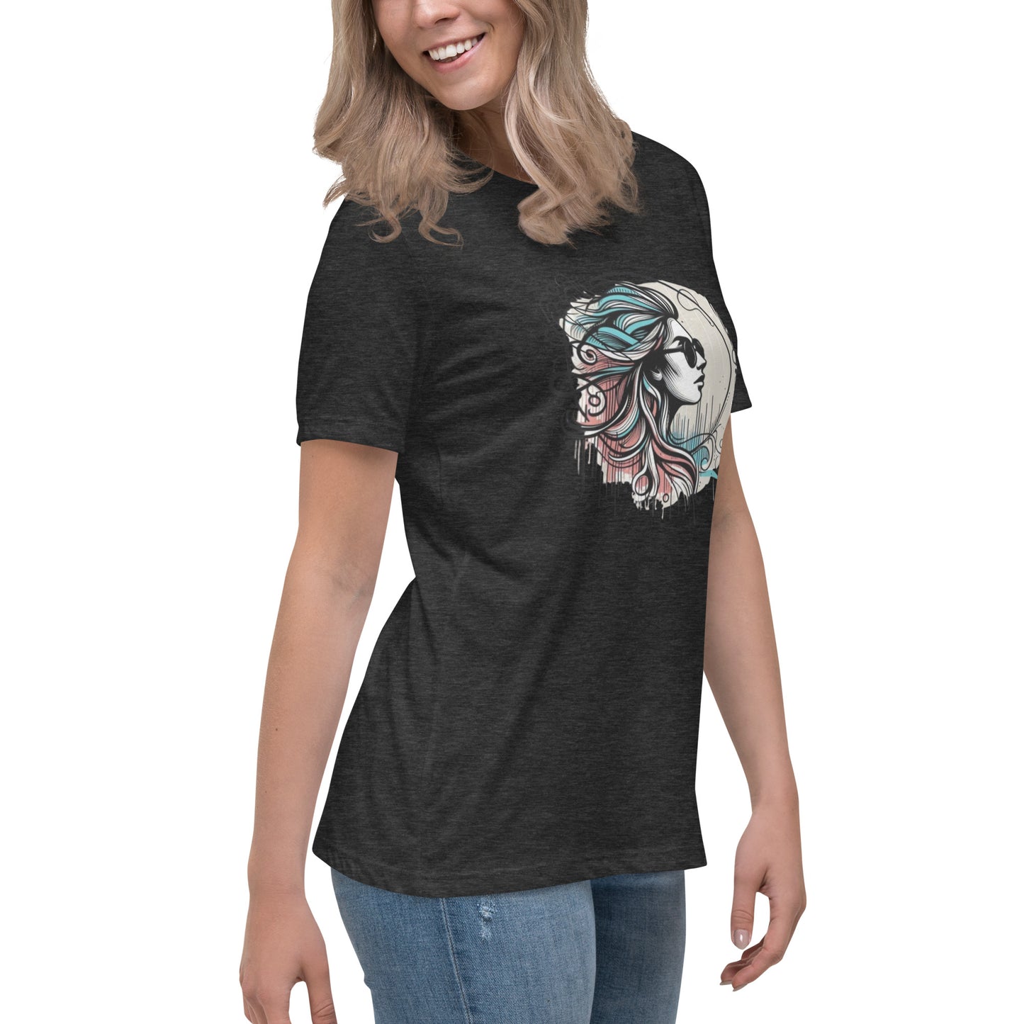Women's Relaxed T-Shirt, Head