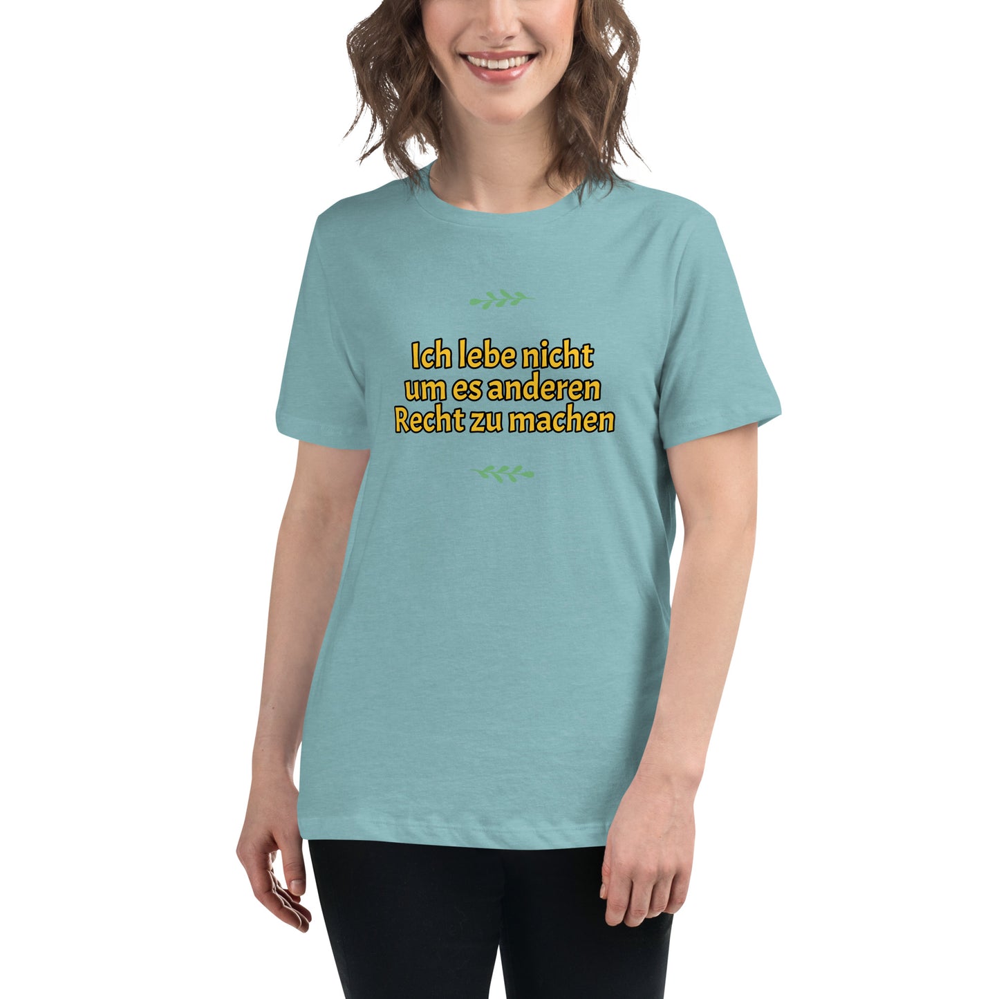 Women's Relaxed T-Shirt, Leben