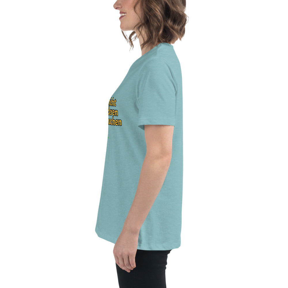 Women's Relaxed T-Shirt, Leben