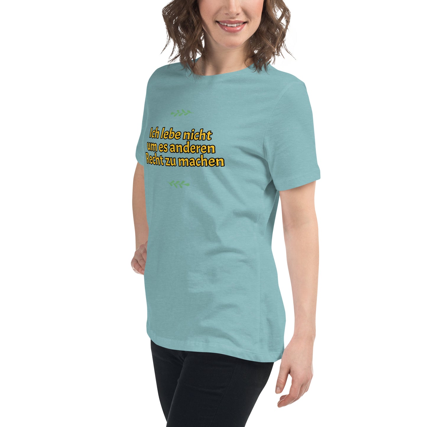 Women's Relaxed T-Shirt, Leben