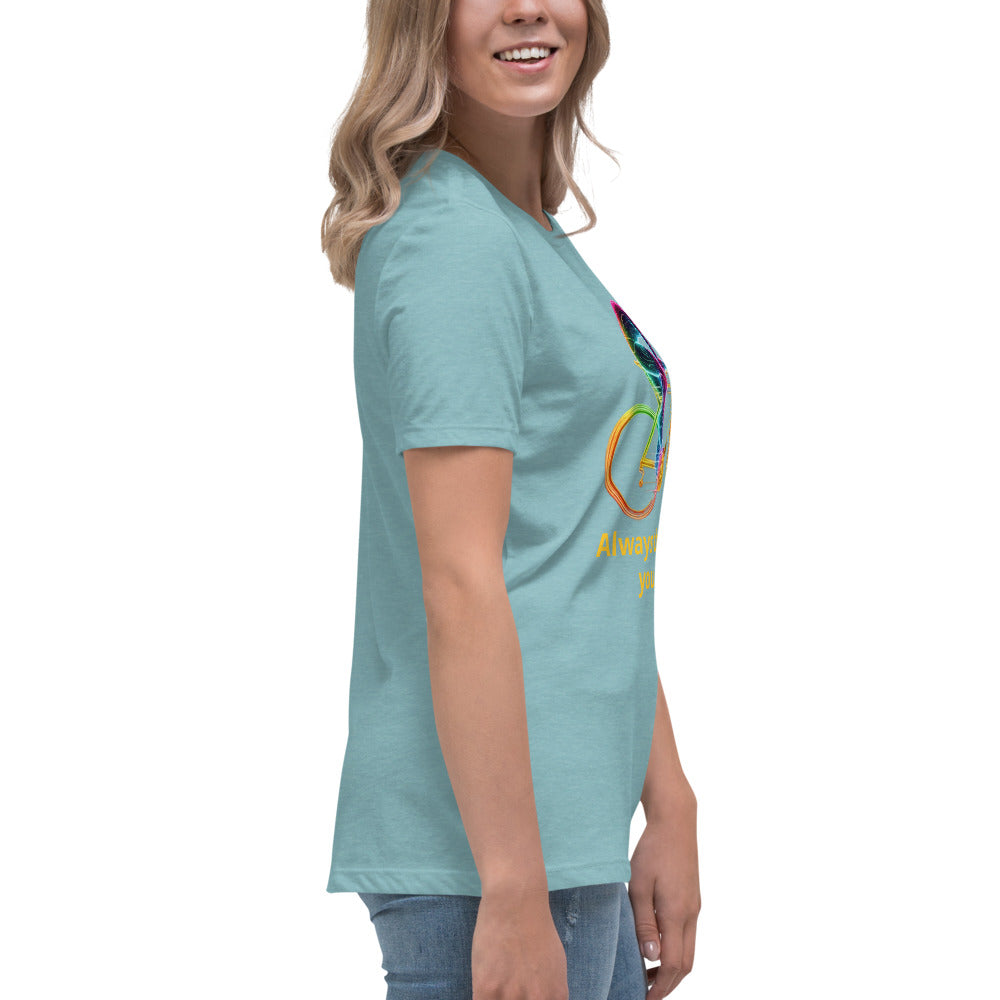 Lockeres Damen-T-Shirt