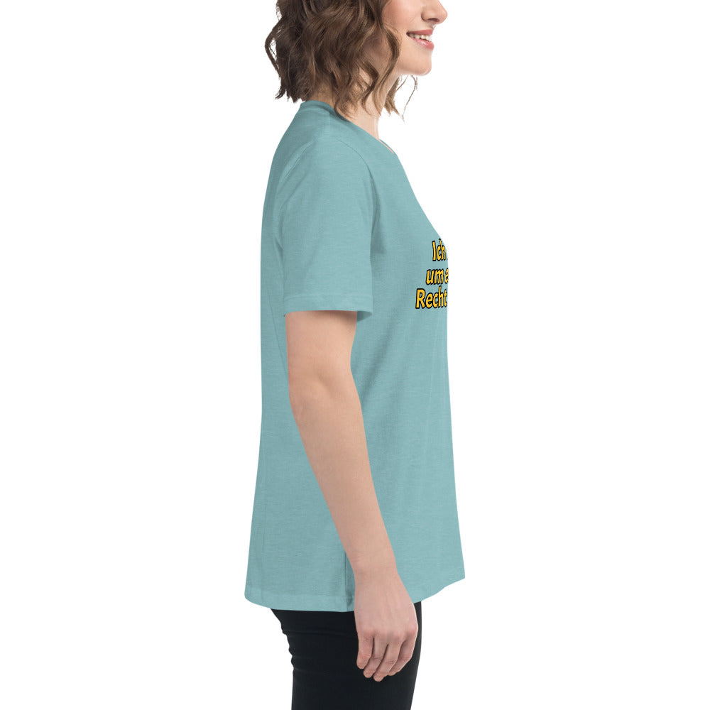 Women's Relaxed T-Shirt, Leben