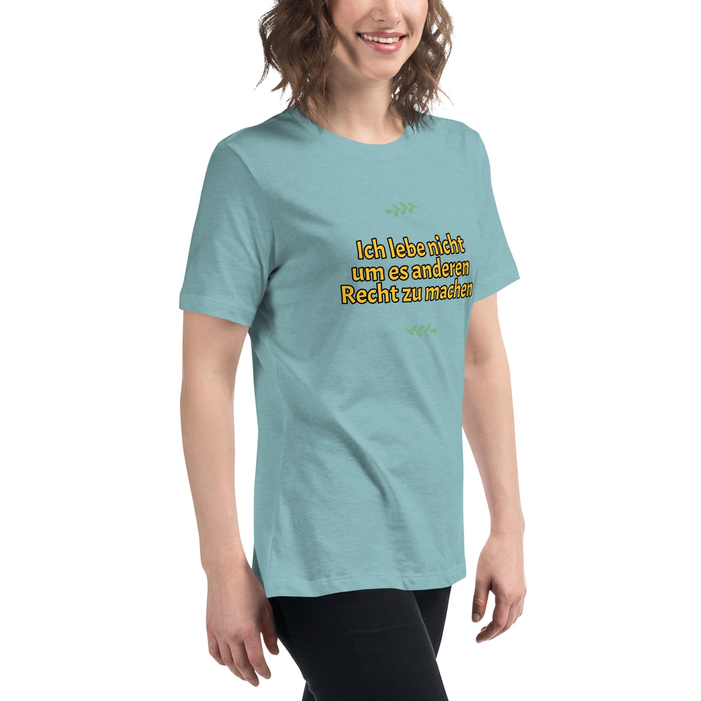 Women's Relaxed T-Shirt, Leben