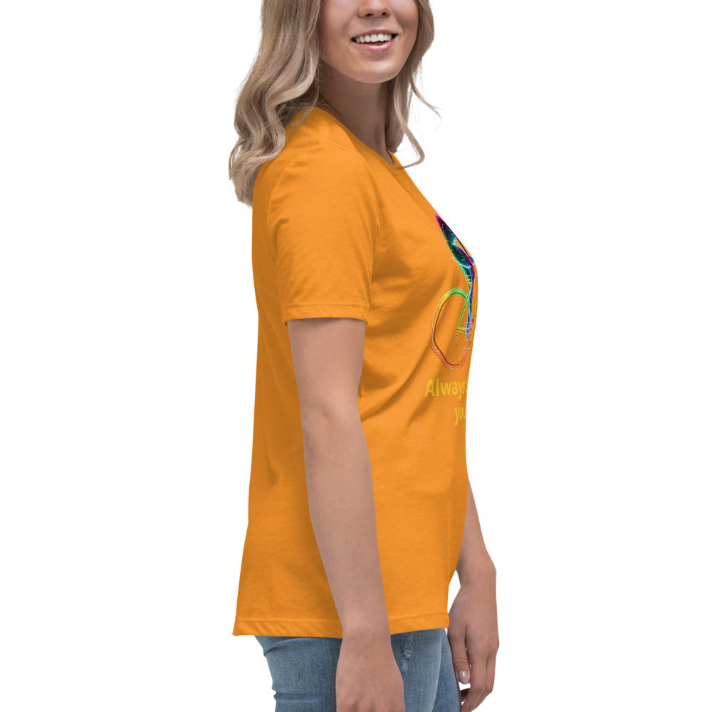 Lockeres Damen-T-Shirt