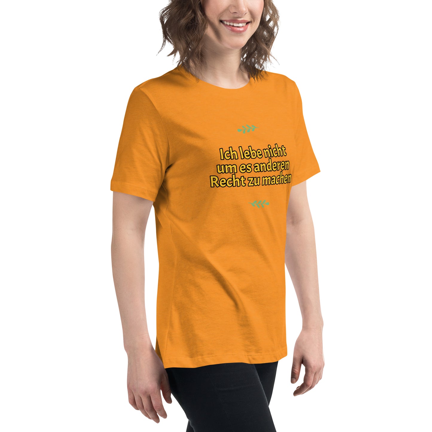 Women's Relaxed T-Shirt, Leben