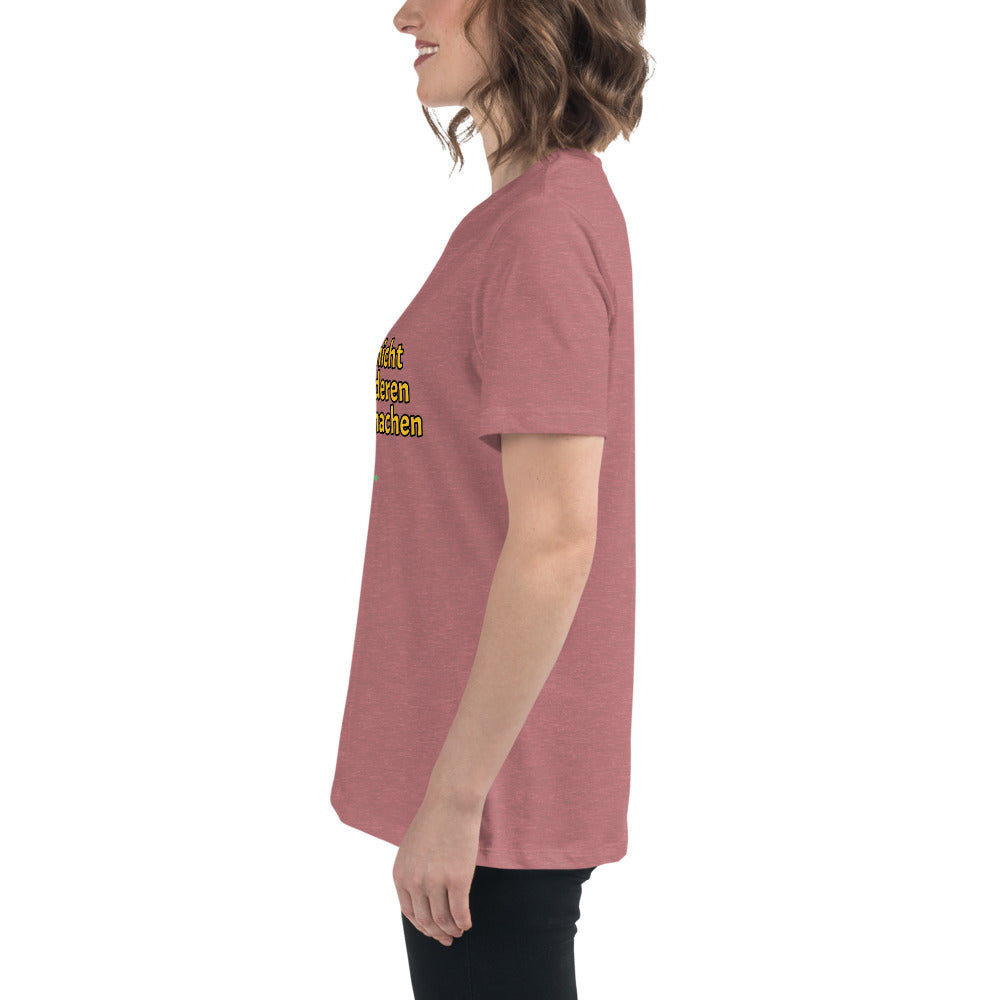 Women's Relaxed T-Shirt, Leben