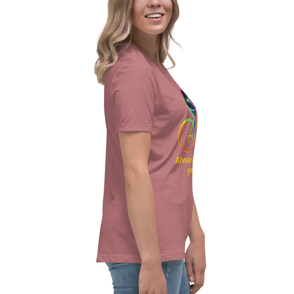 Lockeres Damen-T-Shirt