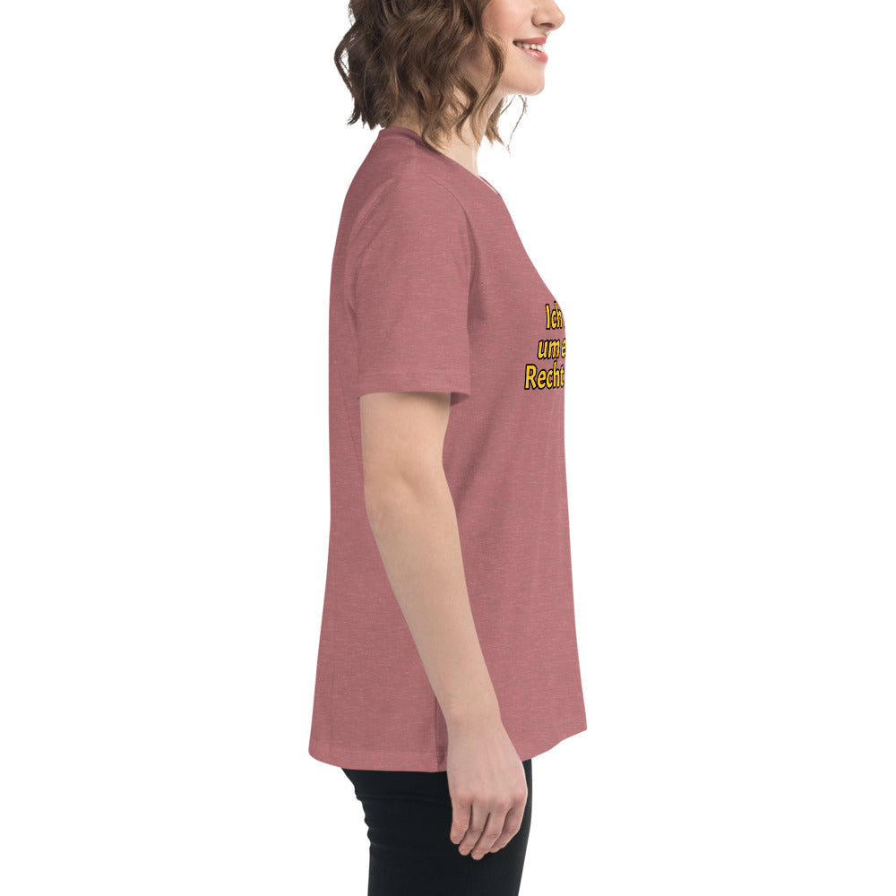 Women's Relaxed T-Shirt, Leben