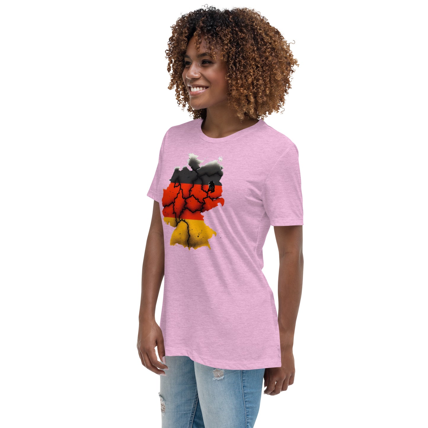 Lockeres Damen-T-Shirt