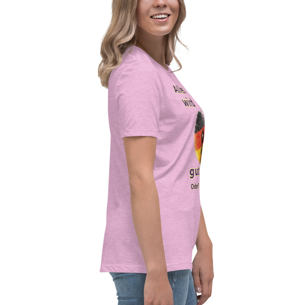 Lockeres Damen-T-Shirt mit Motiv BRD