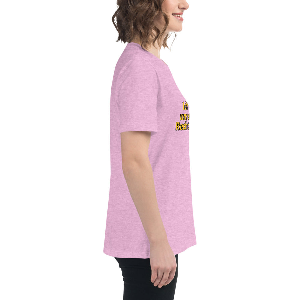Women's Relaxed T-Shirt, Leben