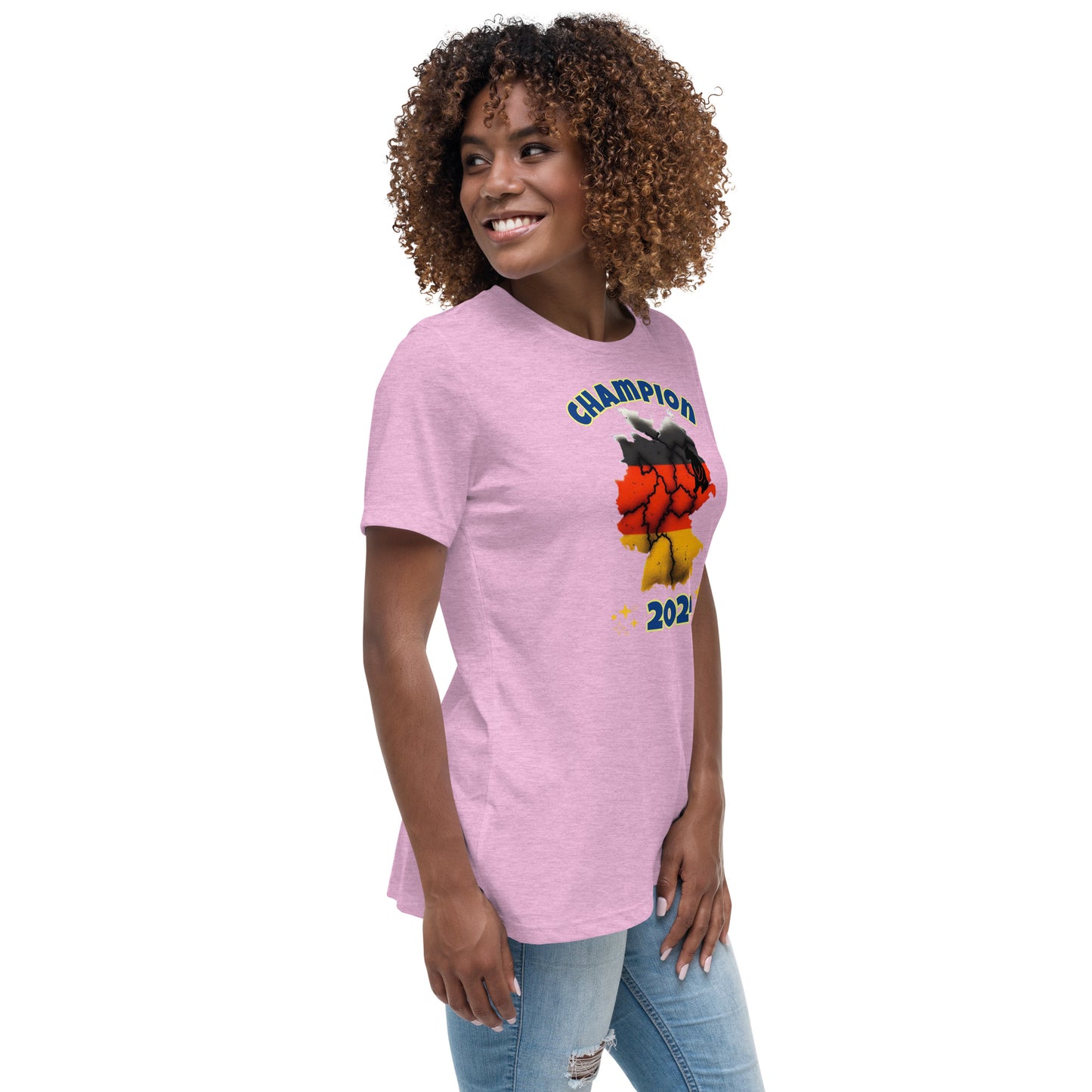 Lockeres Damen-T-Shirt