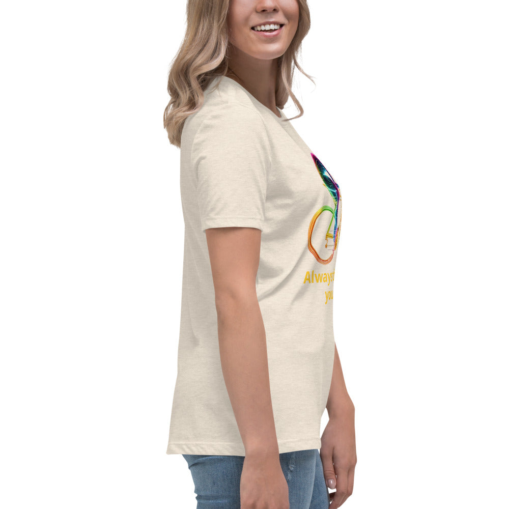 Lockeres Damen-T-Shirt
