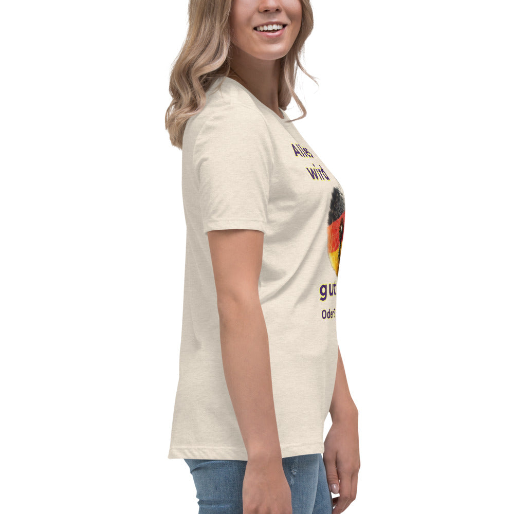 Lockeres Damen-T-Shirt mit Motiv BRD