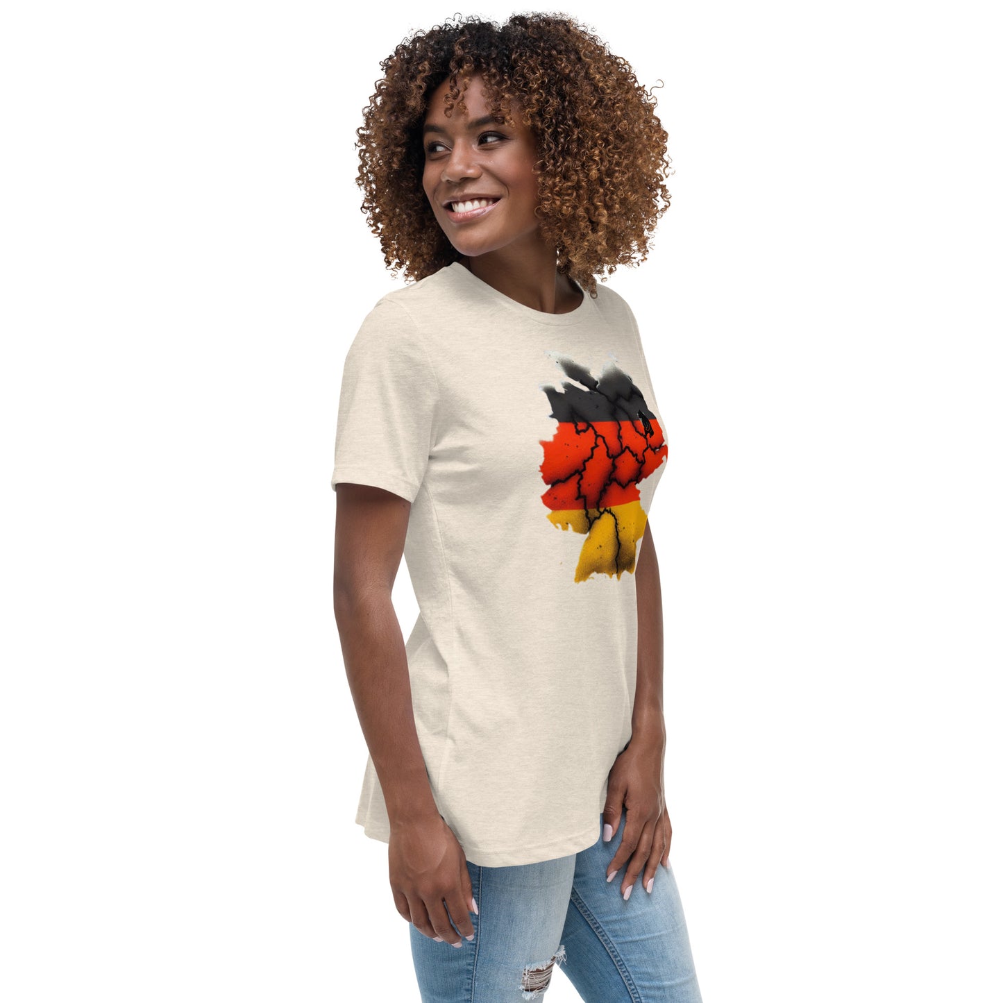 Lockeres Damen-T-Shirt