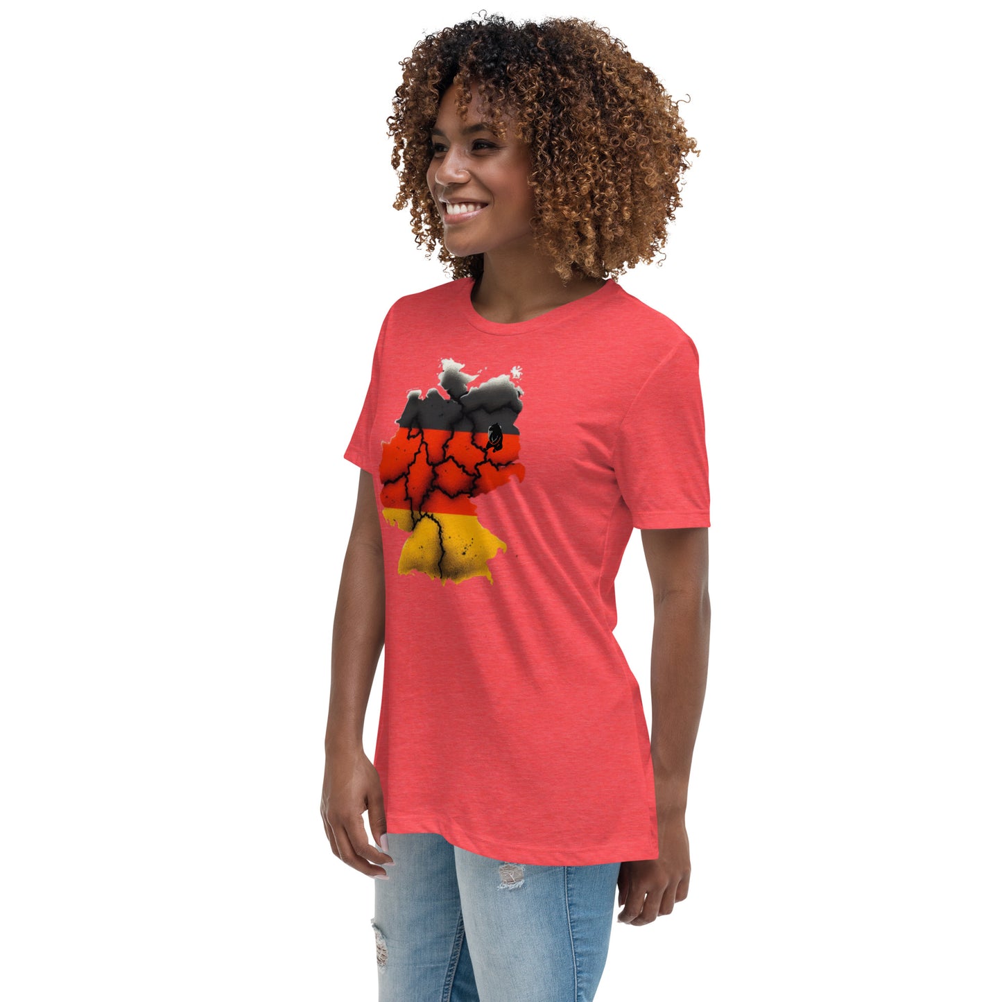 Lockeres Damen-T-Shirt