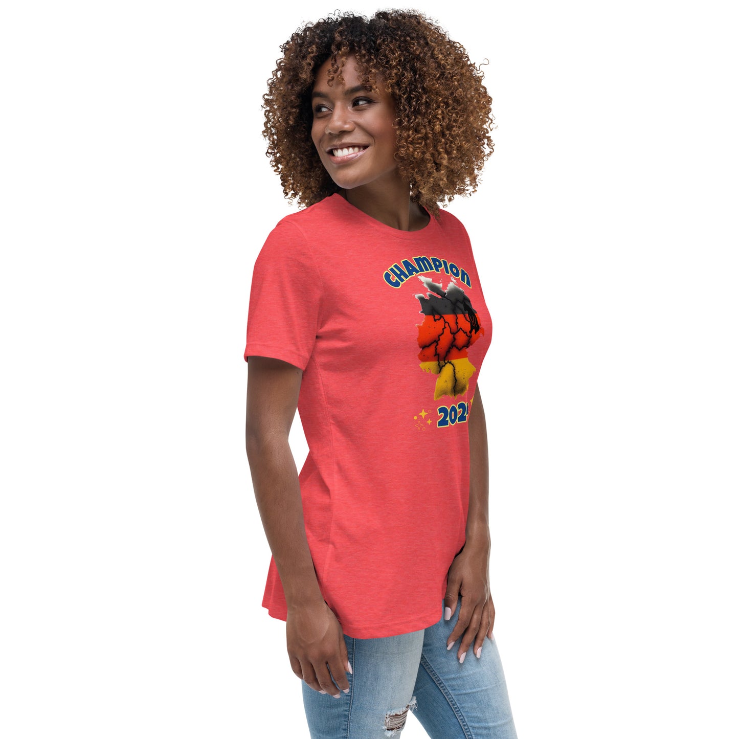 Lockeres Damen-T-Shirt