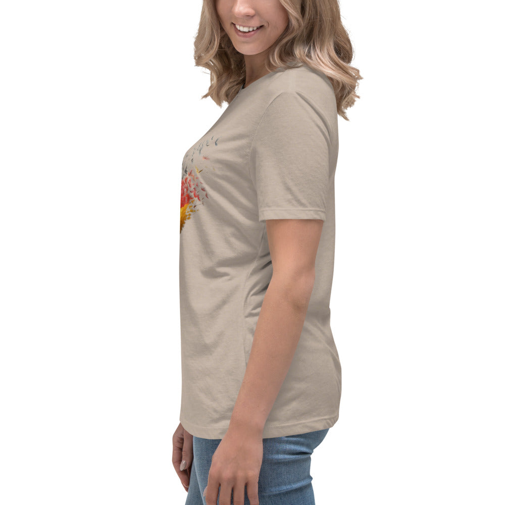 Lockeres Damen-T-Shirt mit Motiv BRD
