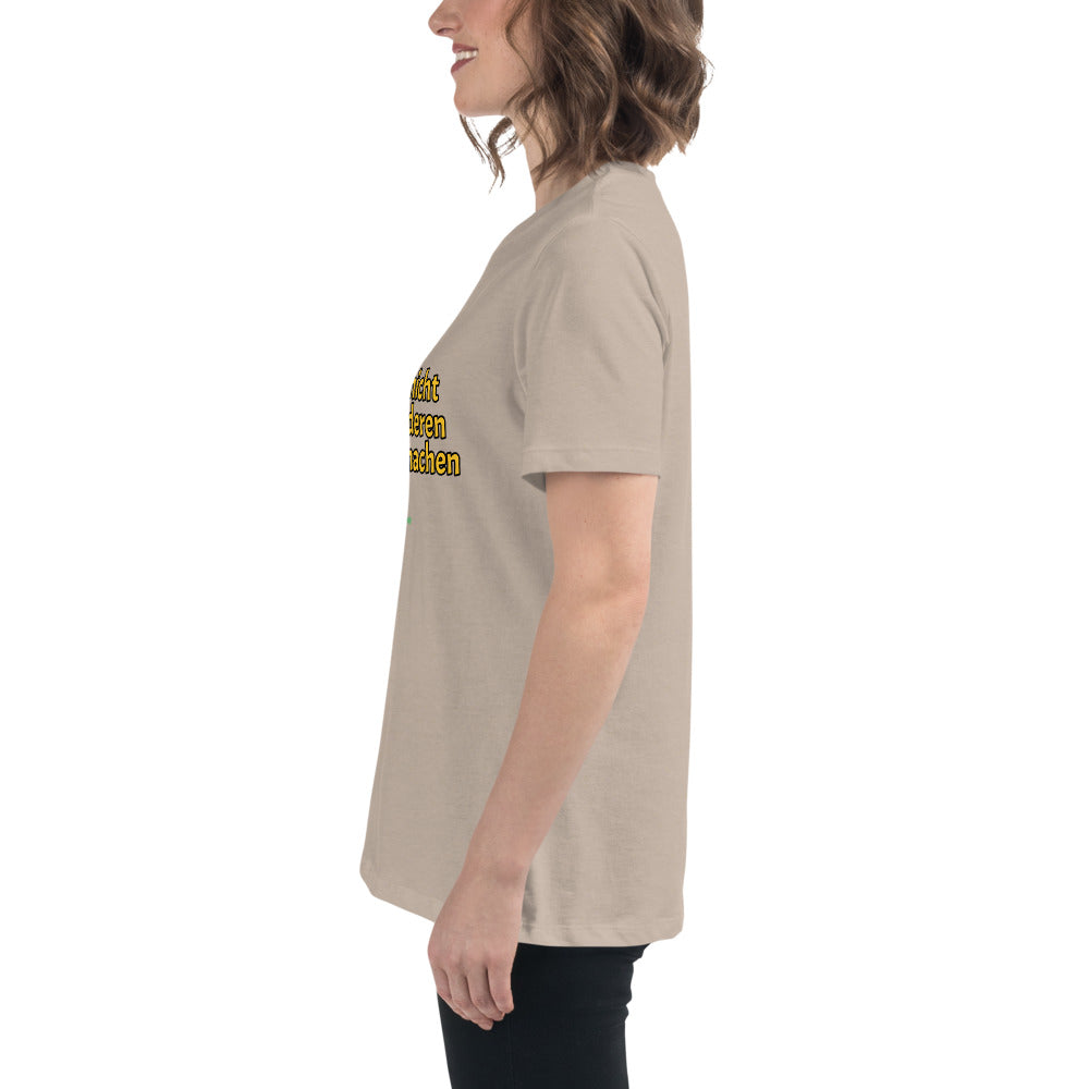 Women's Relaxed T-Shirt, Leben