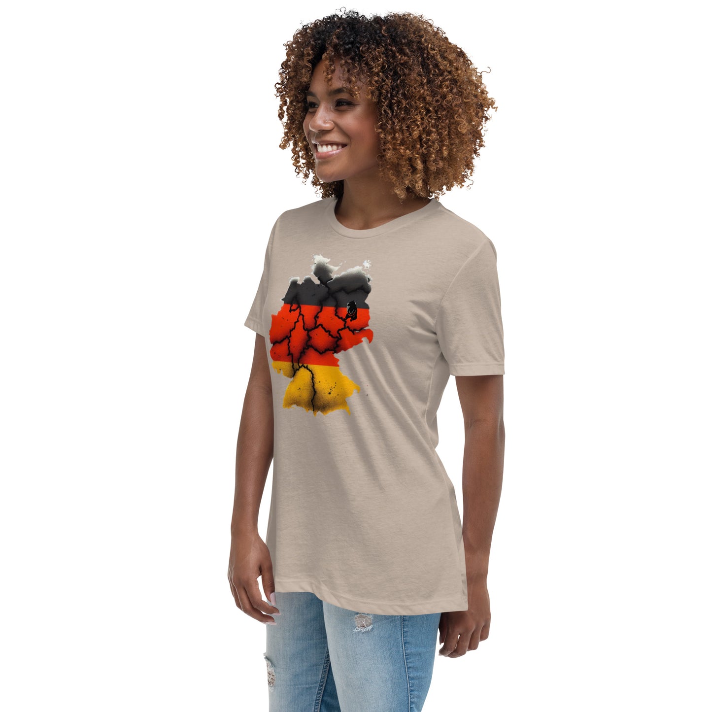 Lockeres Damen-T-Shirt