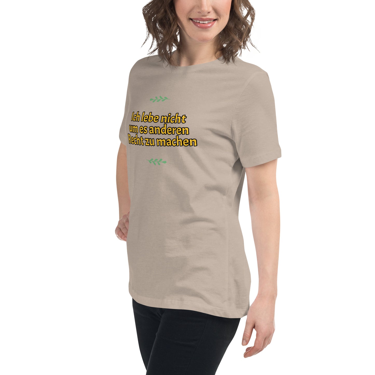 Women's Relaxed T-Shirt, Leben
