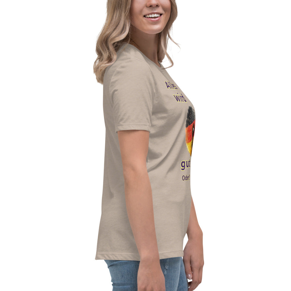 Lockeres Damen-T-Shirt mit Motiv BRD