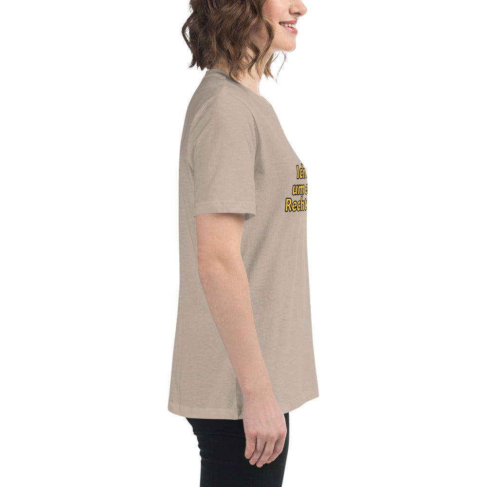 Women's Relaxed T-Shirt, Leben