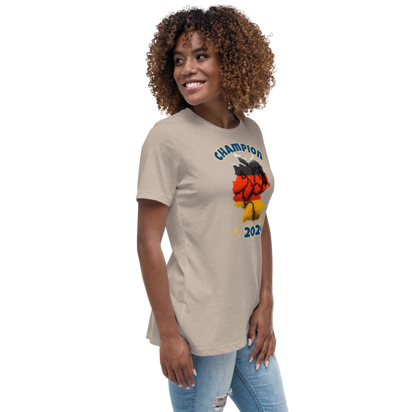 Lockeres Damen-T-Shirt