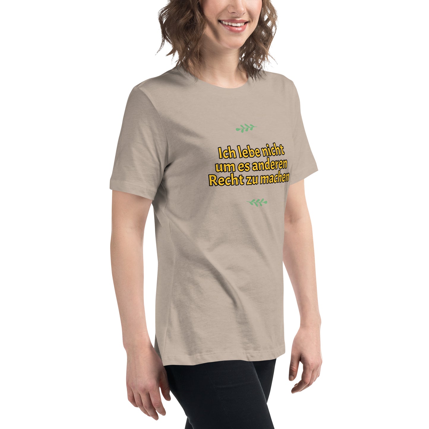 Women's Relaxed T-Shirt, Leben
