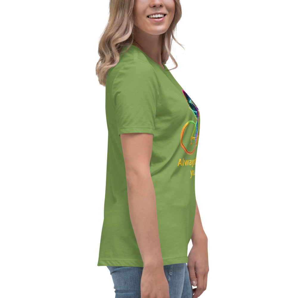 Lockeres Damen-T-Shirt