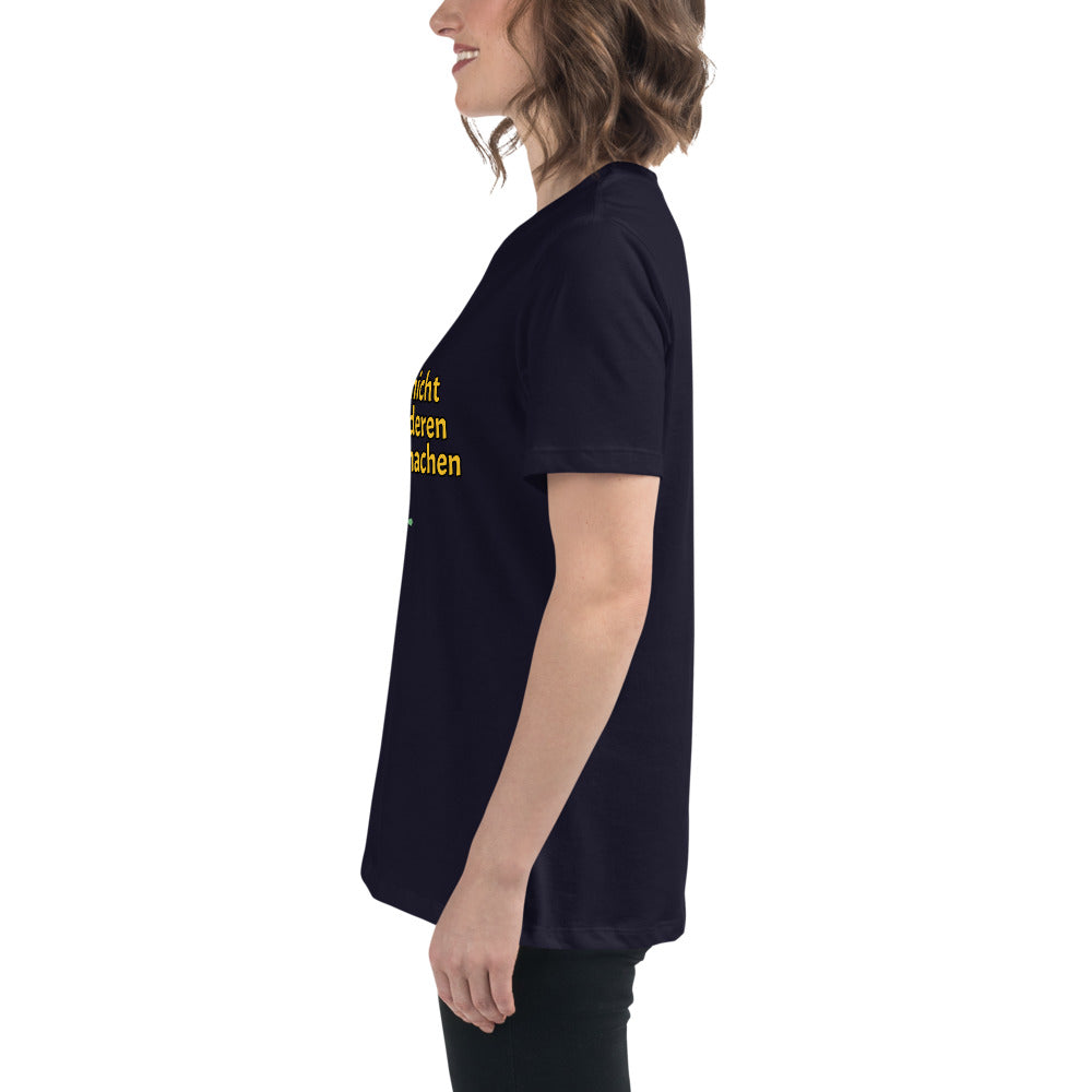 Women's Relaxed T-Shirt, Leben