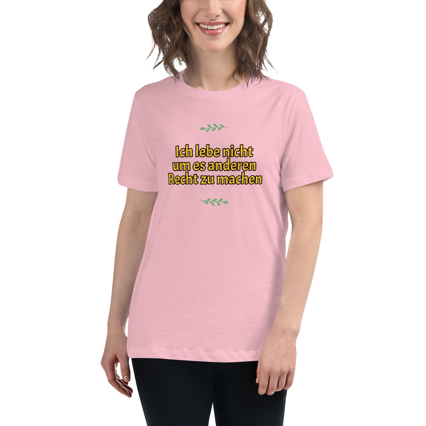 Women's Relaxed T-Shirt, Leben