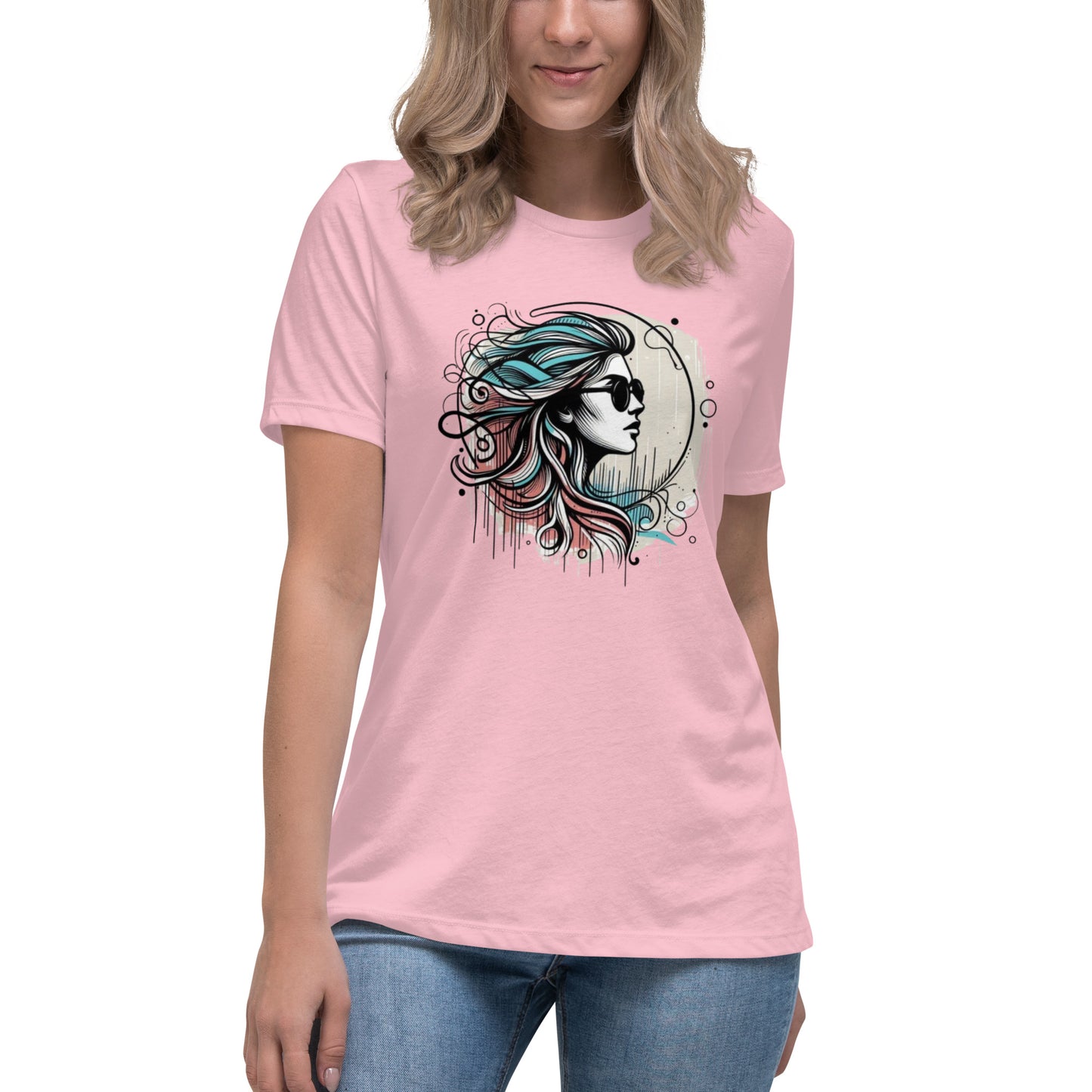 Women's Relaxed T-Shirt, Head