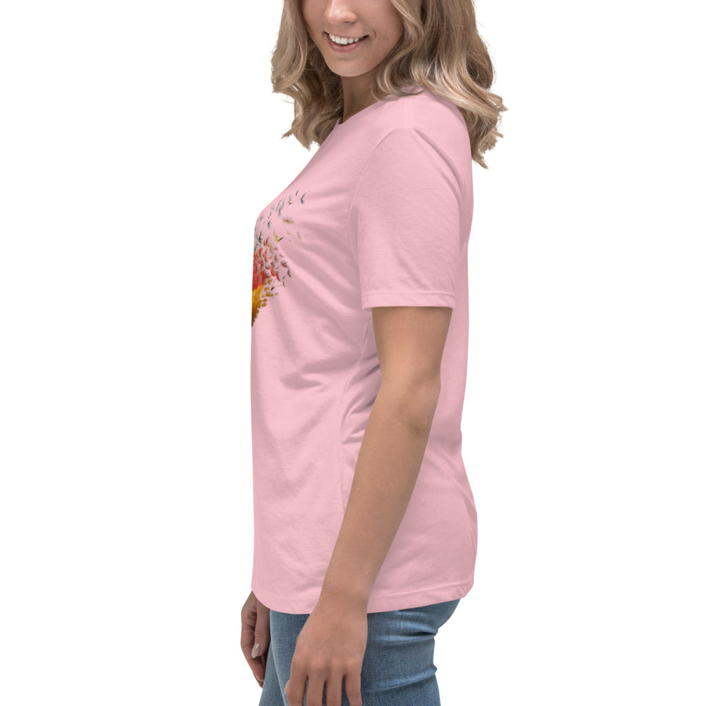 Lockeres Damen-T-Shirt mit Motiv BRD