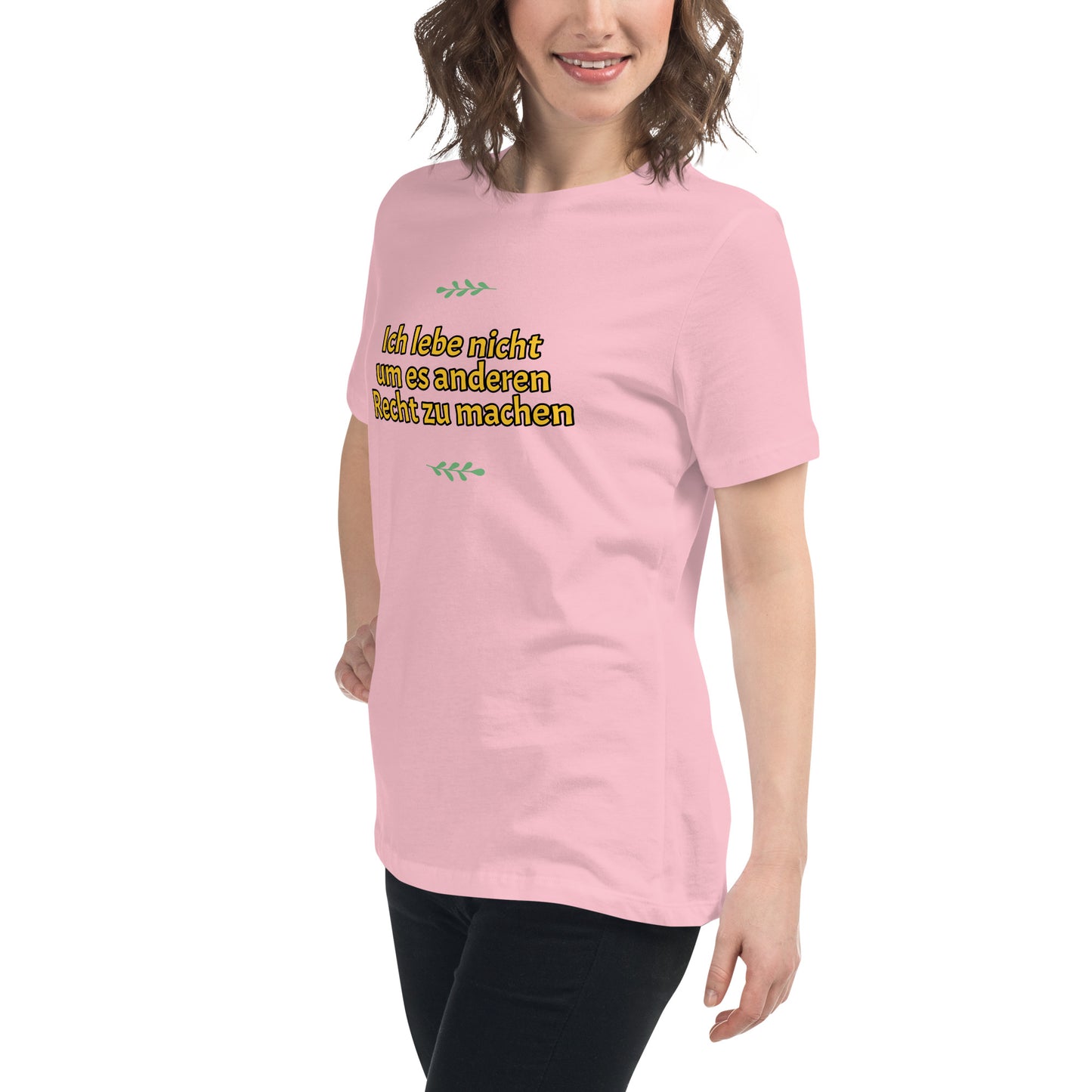 Women's Relaxed T-Shirt, Leben