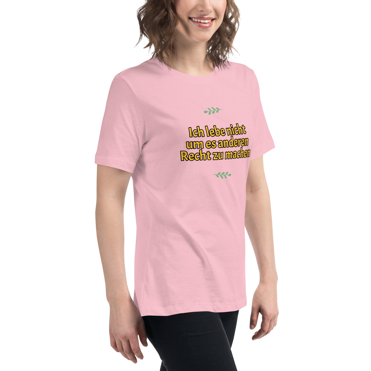 Women's Relaxed T-Shirt, Leben