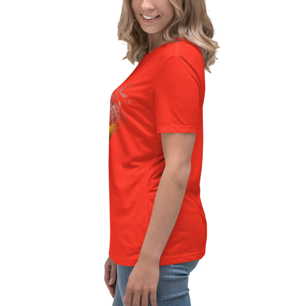 Lockeres Damen-T-Shirt mit Motiv BRD