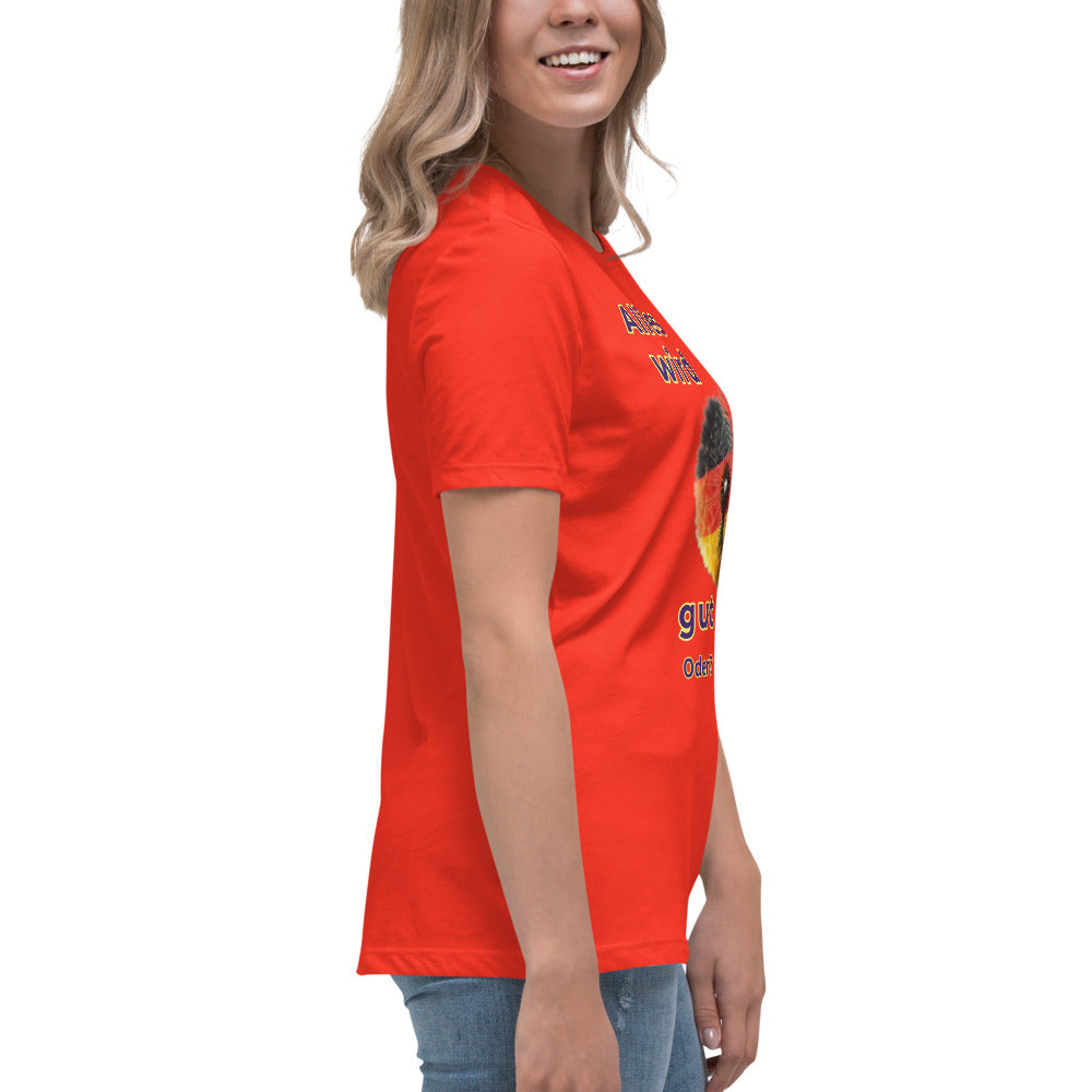 Lockeres Damen-T-Shirt mit Motiv BRD