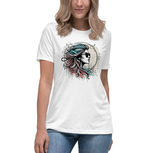 Women's Relaxed T-Shirt, Head